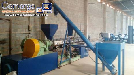 Industrial plastic extruder 450 kg Miotto