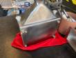 Micronizing mill with fixed stainless steel blades