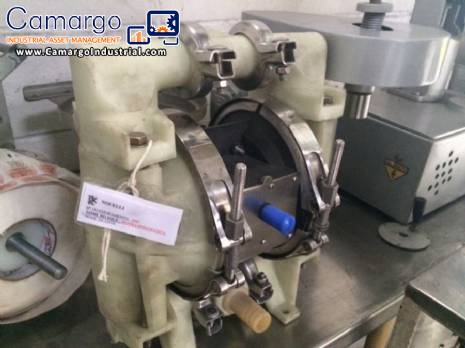 Pneumatic diaphragm pump