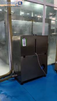 Complete water bottling line for carbonated drinks, triblock bottling machine, carbonator, labeler, BOPP baler