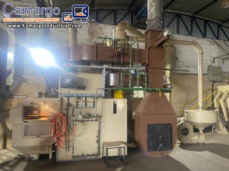 Line producing Lilla espresso ground roasted coffee