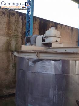 5000 L stainless steel tank