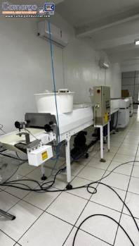 Startec cooling tunnel tempering machine Hebleimar mini covering machine AFJ Machines