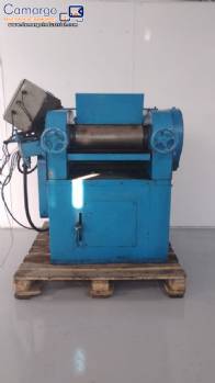 Roller refiner mill with 2 cylinders