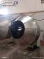 Stainless steel 100-liter coating pan with burners