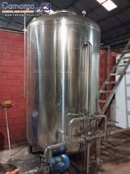 Zegla 15,000 liter stainless steel declarator filter