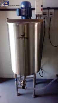 80 L stainless steel mixing tank Lupafrio