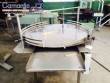 Rotating rotary table in stainless steel 1,20 m