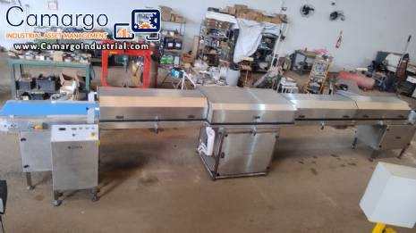 Chocolate cooling tunnel