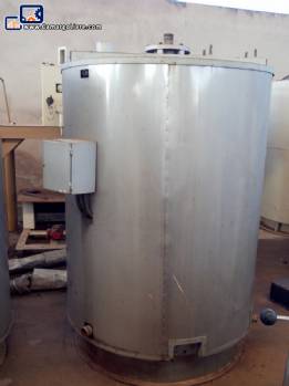 Jacketed tank of 3000 litres