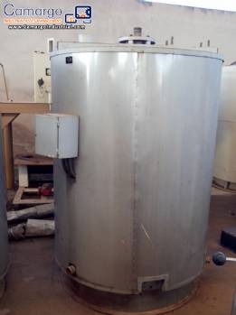 Jacketed tank of 3000 litres