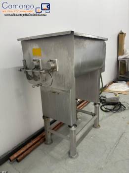 Frigomaq 300 liter stainless steel double blade meat mixer