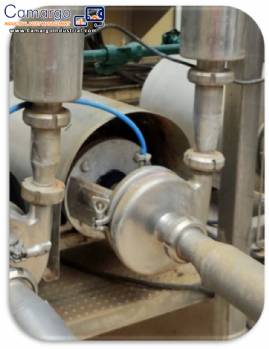 Triclover stainless steel sanitary centrifugal pump, 15 m/h