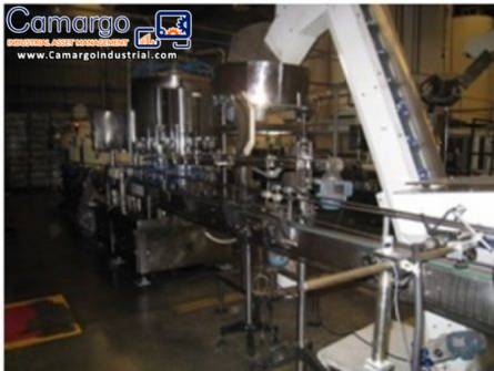 Filling machine with 12 nozzles IMSB