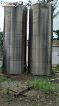 Storage tanks for 33 thousand liters in stainless steel 304