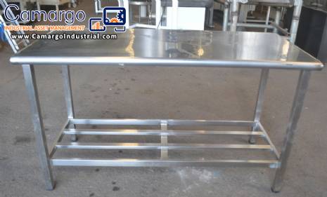 Stainless steel table 700 mm x 1500 mm