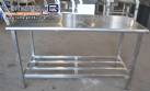 Stainless steel table 700 mm x 1500 mm