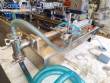 Stainless steel benchtop filling machine for liquids from 10 to 250 ml