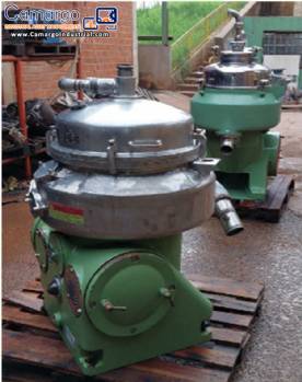 Horizontal centrifuge separator Westfalia