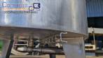 Stainless steel jacketed mixing tank, 5,000 liters, APV