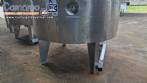 Stainless steel jacketed mixing tank, 5,000 liters, APV