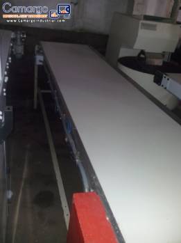 Conveyor belt in stainless steel