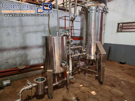 Zegla syrup filter 6,000 liters / hour