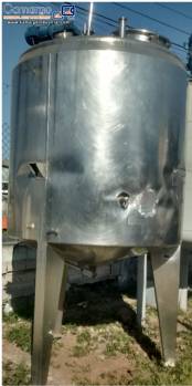 Stainless steel tank isolated 3,500 L