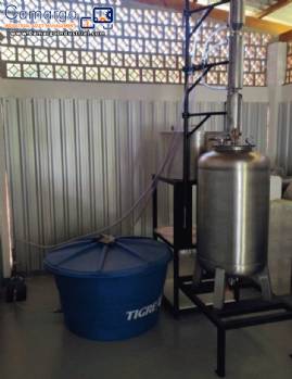 Werjen 200 liter stainless steel reactor distiller