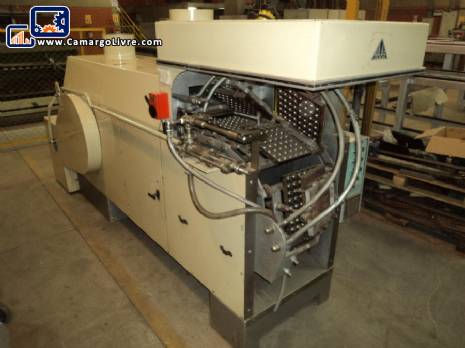 Industrial oven for WA18 model for wafer candy manufacturer Haas