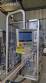 Complete filling line with Tecman Nelpas Tecnoenvase Tudela bottle filling, labeling, capping, and positioning machines for cosmetic liquids.