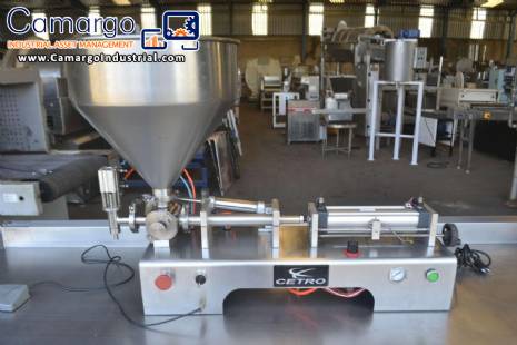 Bench top filling machine for pastes Cetro