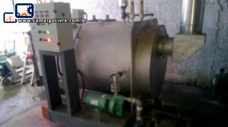Gas boiler for 300 kg h Ecal