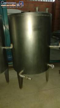 Stainless steel tank for CIP Brasholanda