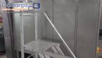 Bausch stainless steel depyrogenation and sterilization tunnel for glass ampoules