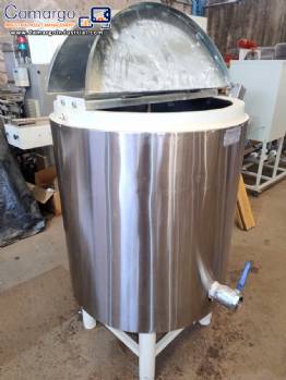 Cacautec 440 liter chocolate melting tank