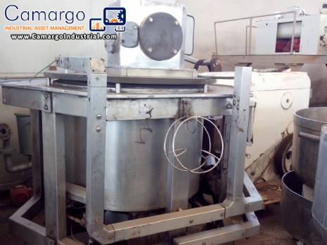 Industrial mixer tank for cream Damix