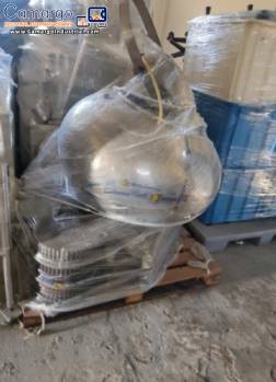 Coating machine for tablets, food, and sweets for the coating process