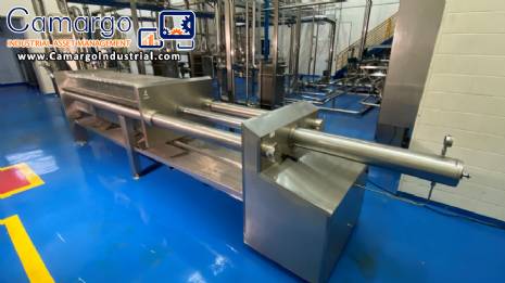 Strassburger Filter 70 plates stainless steel 316 filter press hydraulic