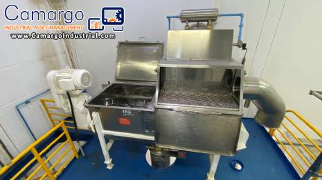 Horizontal Ribbon Blender Mixer 1000 L Semco