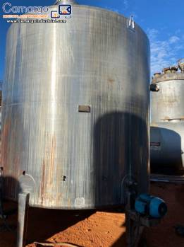 Zegla stainless steel boiling tank 15,000 liters