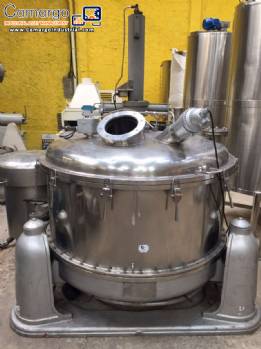 Centrifuge of industrial basket Mausa