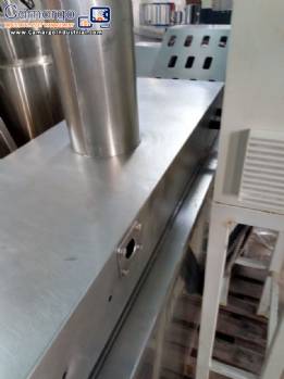 Industrial fryer continuous system for snack foods MCI