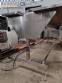 Stainless steel conveyor table with belt for accumulation assembly