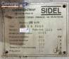 Sidel PET bottle blow molding machine, 6,000 bottles per hour.