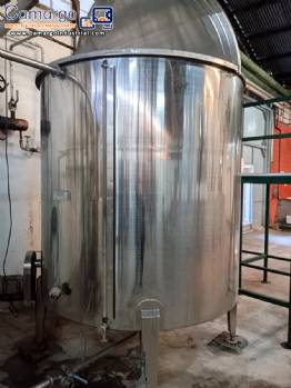 Zegla 5,000-liter stainless steel tank with kettle