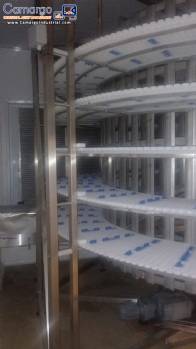 Helical freezing tunnel Girofreezer  ATS Brasil