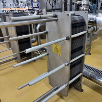 Alfa Laval stainless steel heat exchanger