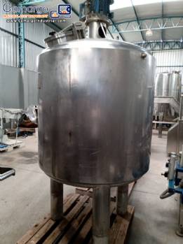 Stainless steel pressure reactor 1.100 L