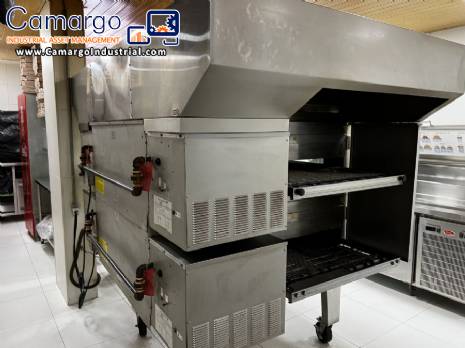 Lincoln stainless steel conveyor oven for pizza baking cookies